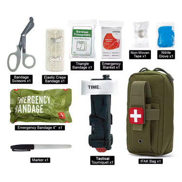 MOS Gear EDC First Aid Kit – Compact Tactical First Aid Pouch